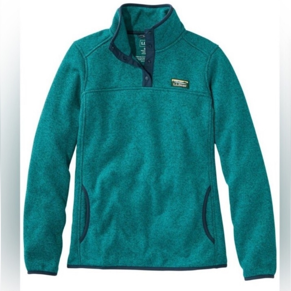 LL Bean Sweater Fleece Pullover